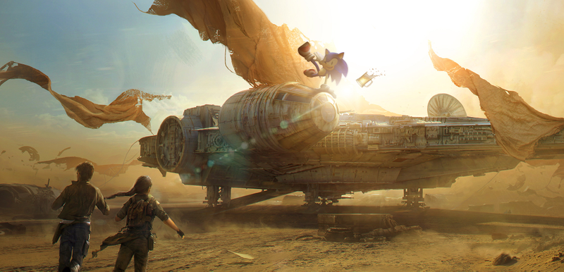 Illustration pour l'article intitulé "Concours de magasinage: Star Wars X Sonic, Winners!